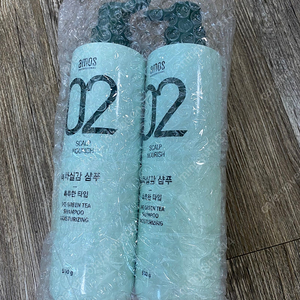아모스 녹차실감 샴푸