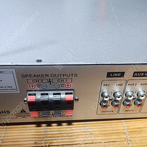 매장용앰프 K2 AUDIO 4체널 ( USB MIC AUX CHIME )