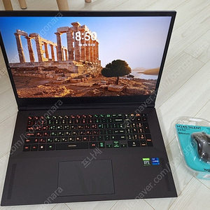 S급 RTX3080+i7 17.3인치 LG울트라기어 nvme2TB, 램64G, 정품 윈10(하이엔드모델)급매