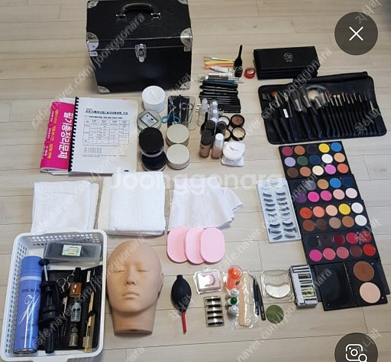 메이크업 국가자격증 재료--0