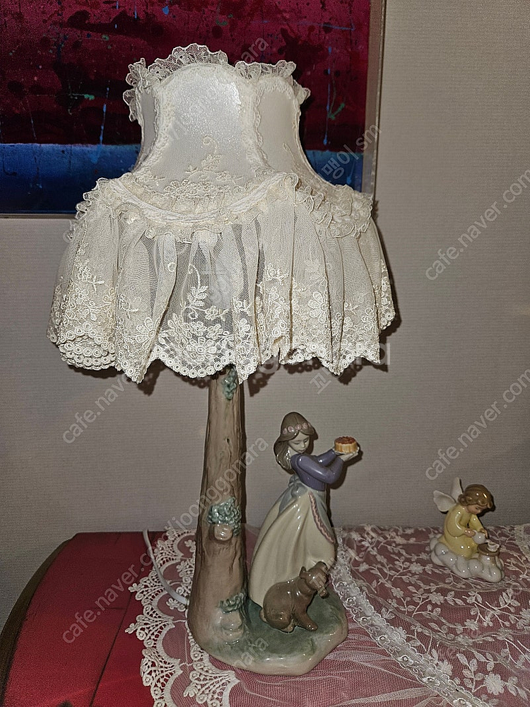 스페인 나오(NAO)야드로 도자기인형 스텐드--2