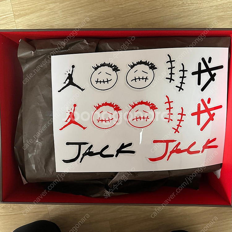 [260] 조던 트래비스 스캇 점프맨 잭 TR 브라이트 캑터스--3