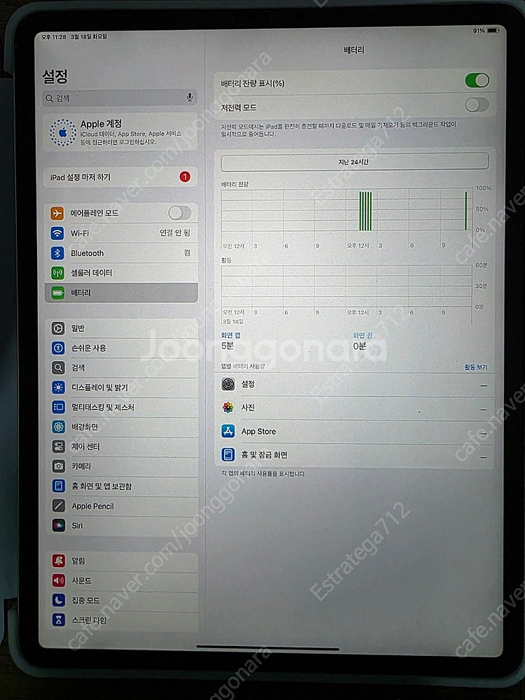 아이패드 프로 12.9 3세대 실버 256GB 셀룰러 ...--0