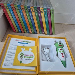 튼튼영어 규리펜 32G DVD랑 CD 판매해요