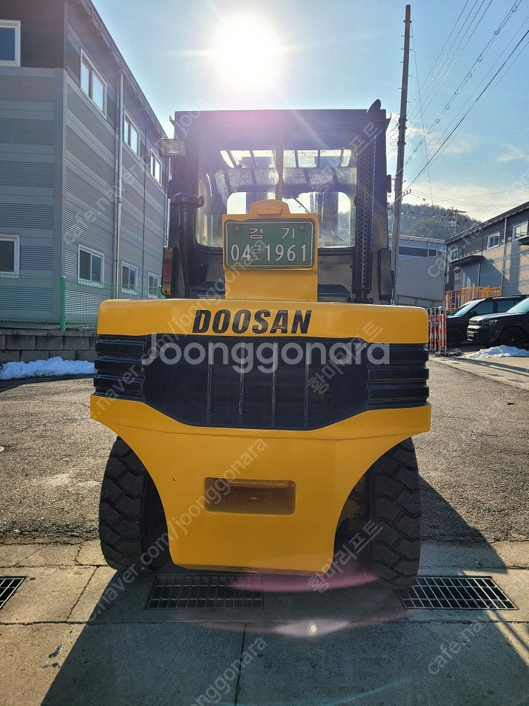 중고지게차 두산4.5톤 하이3단 디젤지게차--6
