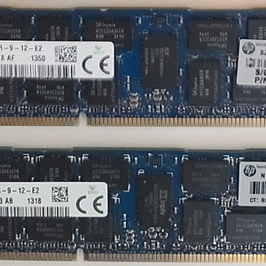 서버용 메모리 램 DDR3 8GB x2