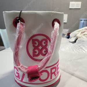 지포어 버킷백 핑크팝니다 골프가방 파우치 볼가방 토트백 큐브백