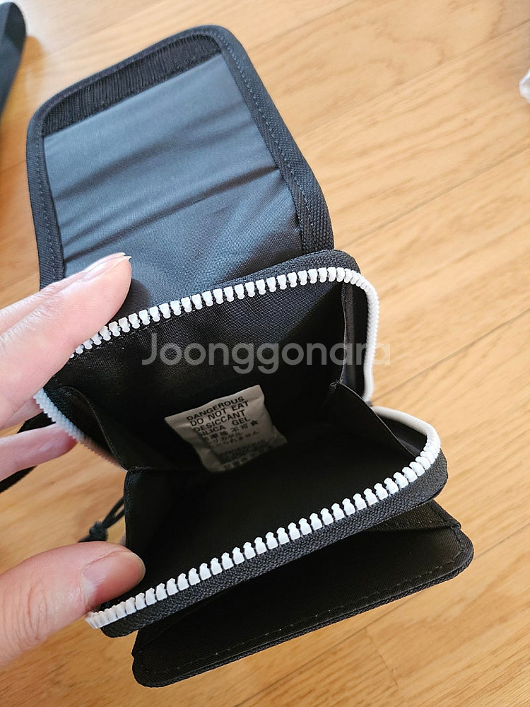 빈폴스포츠 카드지갑 블랙/베이지/퍼플--2