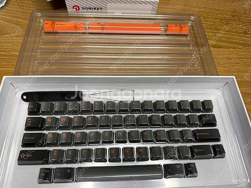 도미키 해피해킹 키캡 돌치 오렌지 + 1980--0