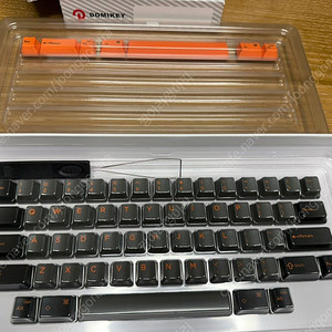 도미키 해피해킹 키캡 돌치 오렌지 + 1980