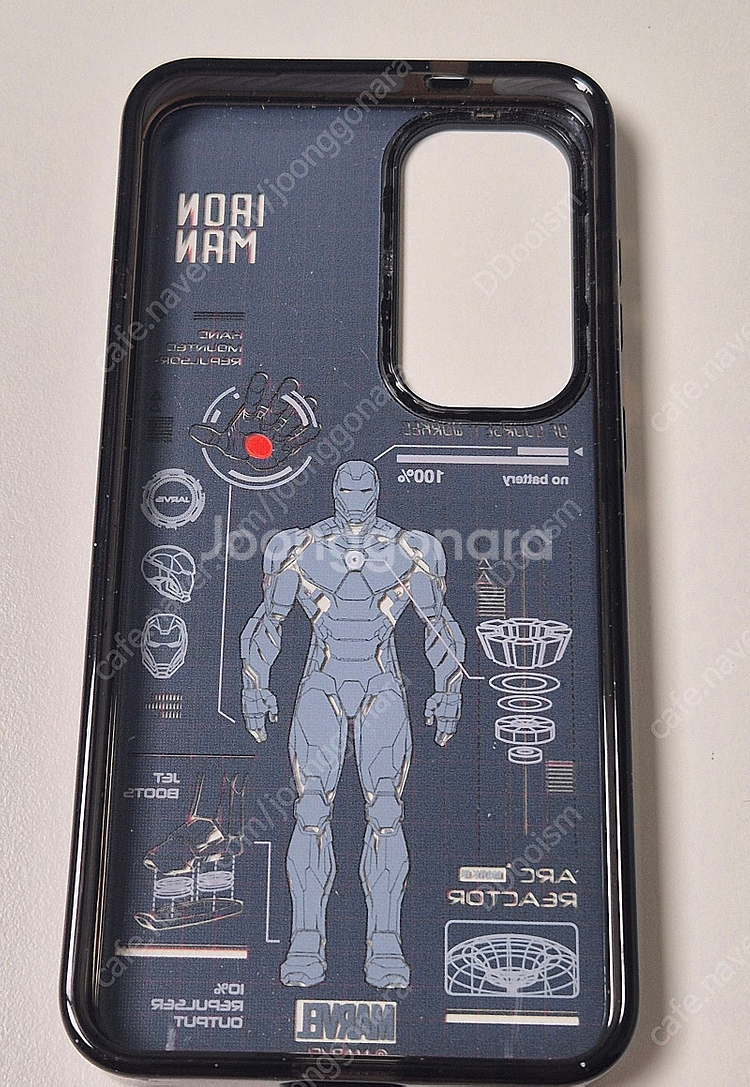 갤럭시 S24플러스 케이스티파이 아이언맨 케이스 팝니다.--1