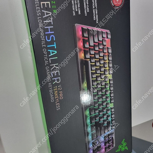 레이저 데스스토커 V2 PRO TKL 한글 리니어 무선키보드 신동품