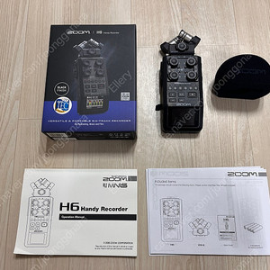 줌 H6 핸드 레코더 팝니다 (Zoom H6)