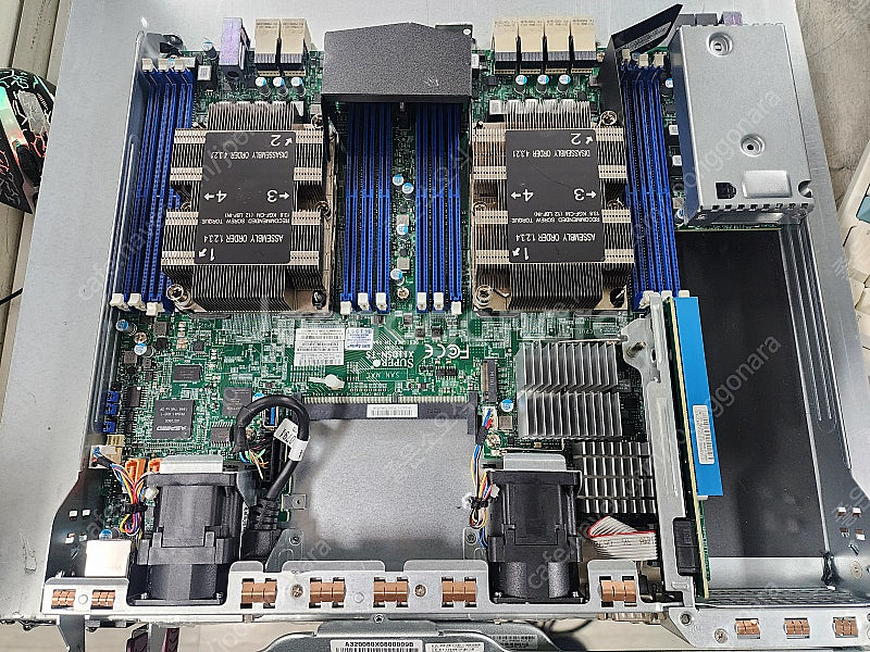 슈퍼마이크로 2029P-DN2R24L 2노드 4CPU ...--2
