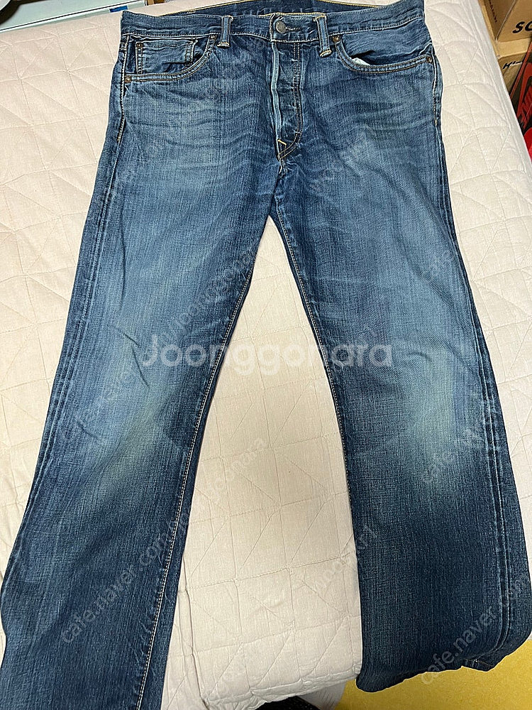 34사이즈 RRL 더블알엘 로우 스트레이트핏 데님--0