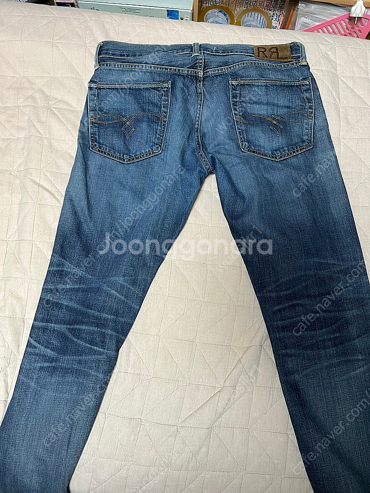 34사이즈 RRL 더블알엘 로우 스트레이트핏 데님--2
