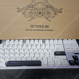 아즈라 게이밍키보드 옥토퍼스-OCTOPUS 8K 판매합니다(화이트)