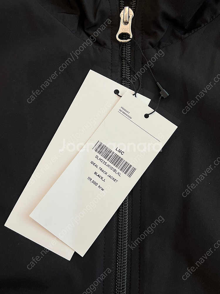 엘엠씨 IDEAL TRACK JACKET 블랙 라지--1