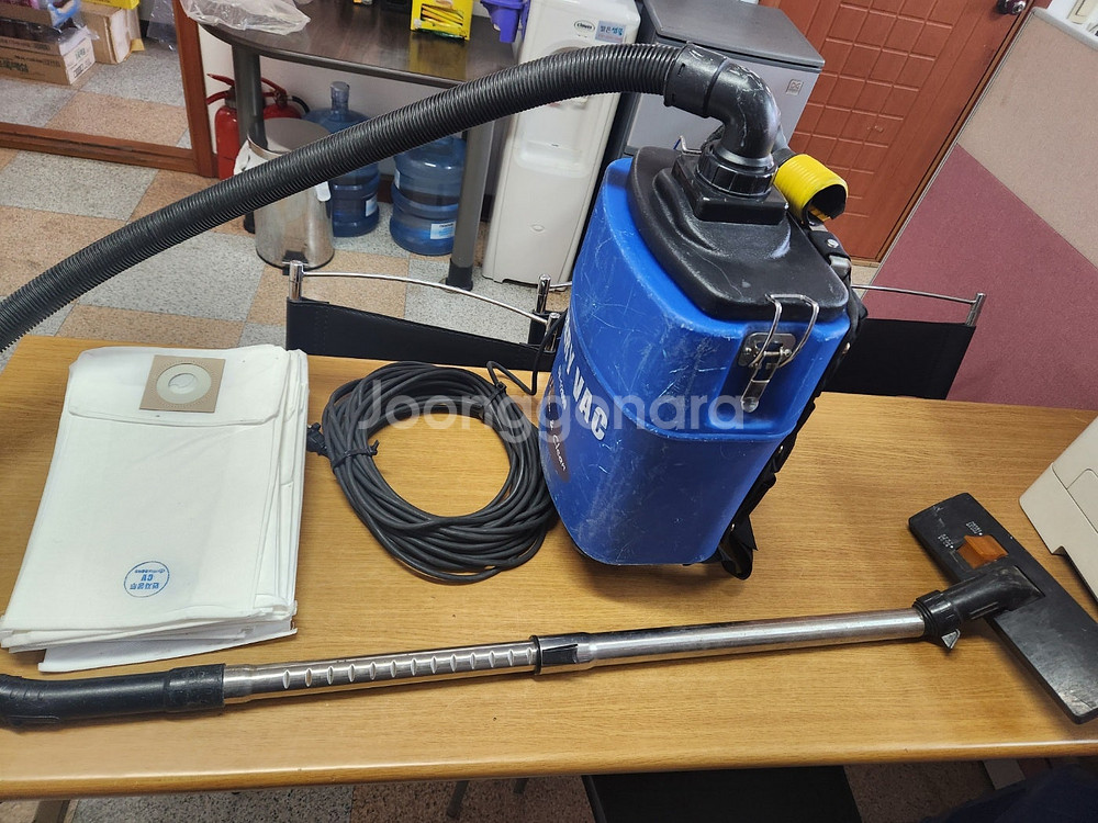 배낭형청소기 cv-1200d, 먼지봉투 17장포함--2
