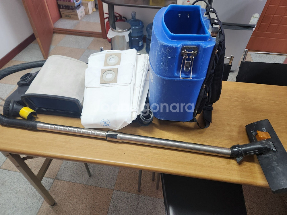 배낭형청소기 cv-1200d, 먼지봉투 17장포함--3