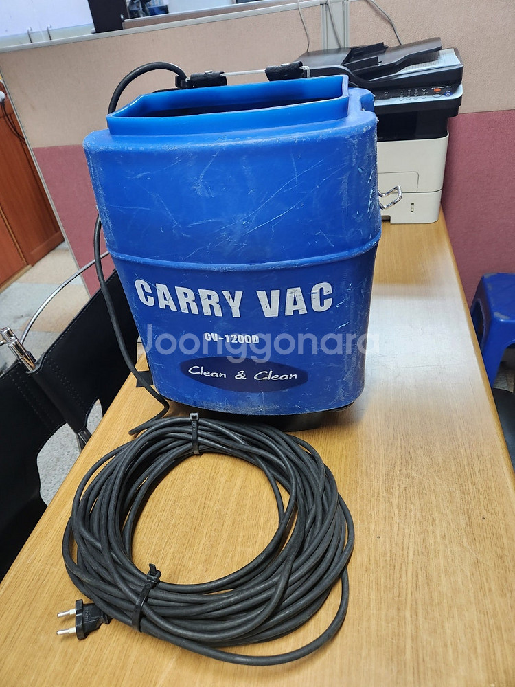 배낭형청소기 cv-1200d, 먼지봉투 17장포함--6