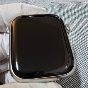 APPLE 애플워치 7 스테인리스 실버, 45mm, 셀룰러
