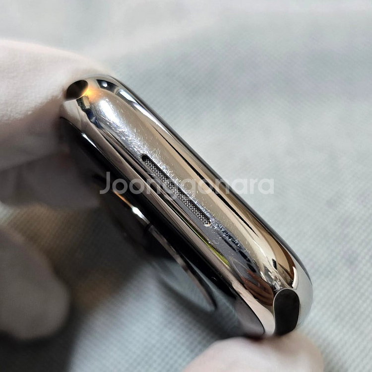 APPLE 애플워치 7 스테인리스 실버, 45mm, 셀...--3