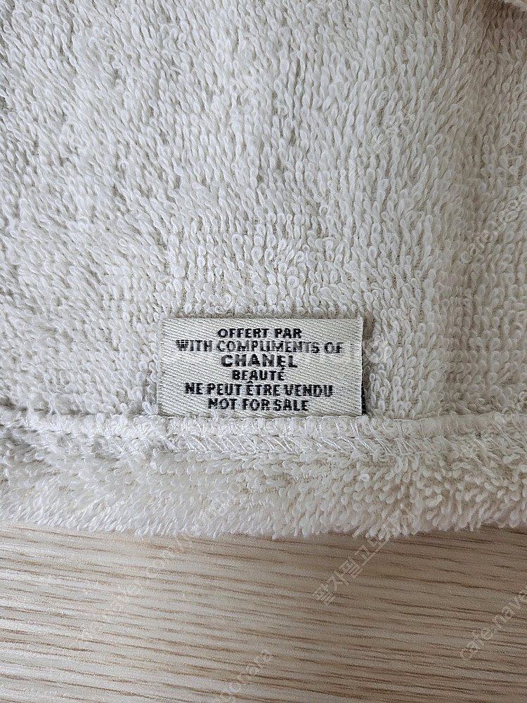정품) 새상품 샤넬 수건 타올 (코스메틱)--2