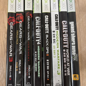 xbox360 콜오브듀티 기어스 시리즈 일괄