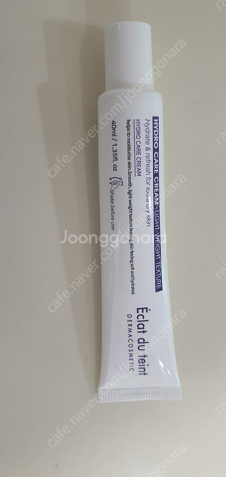 에끌라뒤땅 하이드로케어크림 40ml 수분 물광 재생--0
