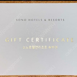 소노펫클럽앤 리조트 스위트형 평일 숙박권