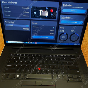 Lenovo P1 Gen5 16" i7-12800H 1tb 32GB RTX 3070 Ti 터치 스크린 4K