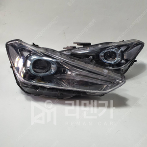 [판매] 제네시스G70[전기형] 중고 풀LED 헤드라이트 램프 전조등 자동차중고부품 폐차장중고부품 수입차중고부품 판매 구매 복원 불량 파손 수리 교체