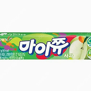 GS25 마이쮸 딸기맛 사과맛 두개 일괄팝니다