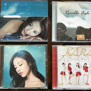 럼블피쉬, 윤도현밴드, 제시카 등 국내음반 CD