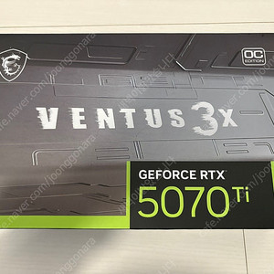 MSI RTX 5070 TI 벤투스 판매합니다 (판교)