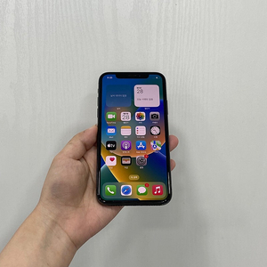 86301 아이폰X 블랙 64GB 부산 중고폰 팝니다 20만원