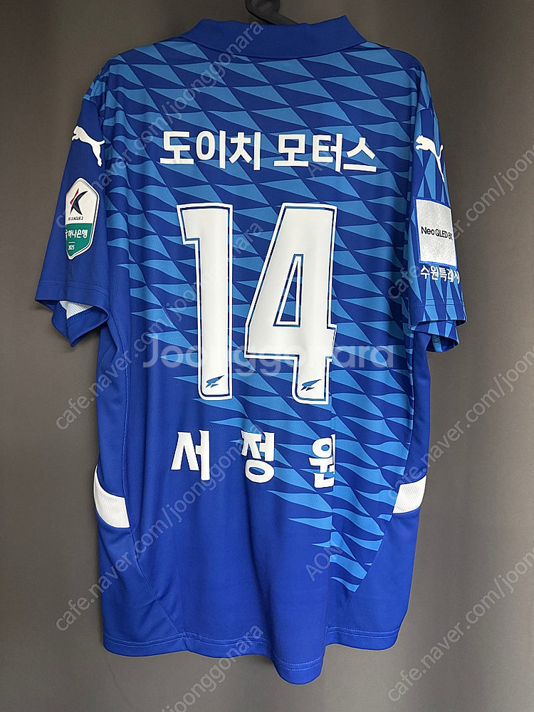 [XL] 수원삼성 30주년 레트로 서정원 마킹 새제품--1