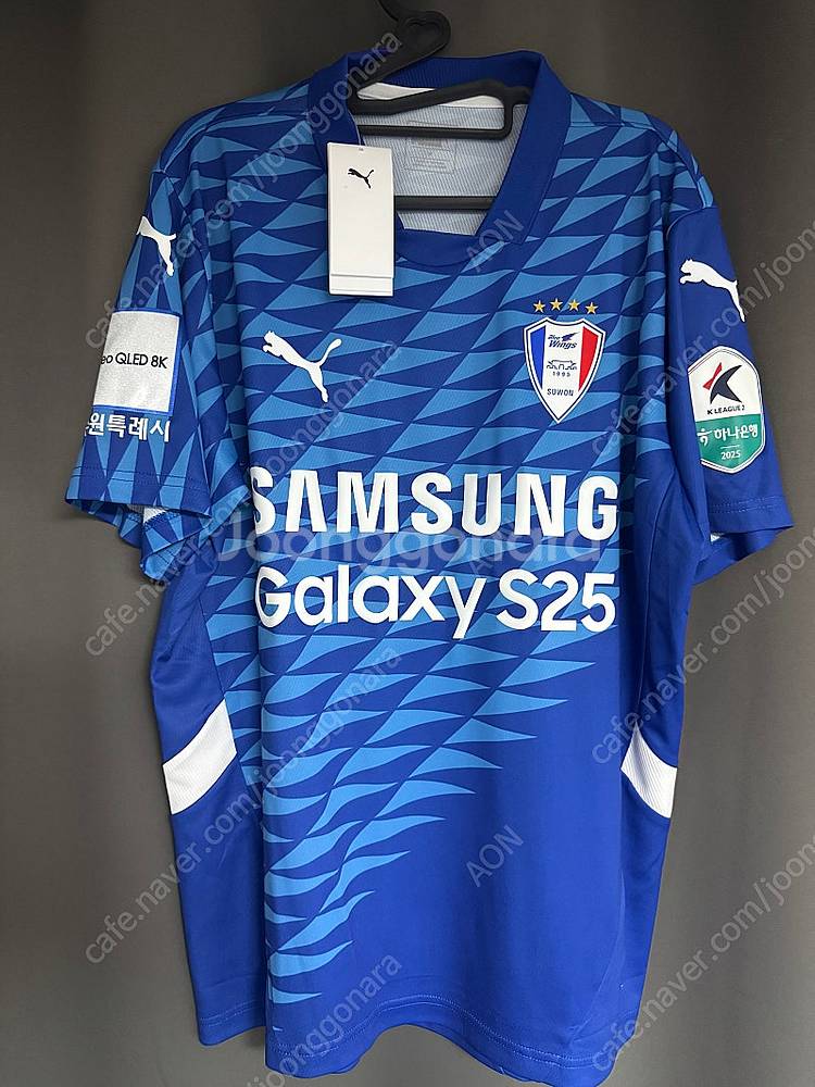 [XL] 수원삼성 30주년 레트로 박건하 마킹 새제품--1