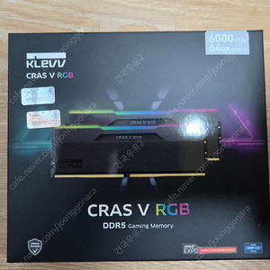 ESSENCORE KLEVV DDR5-6000 CL30 CRAS V RGB 패키지 서린 (64GB(32Gx2))