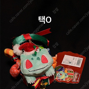 한정 포켓몬 마스코트 인형-크리스마스 이상해씨, 포케돌즈 라이츄 등