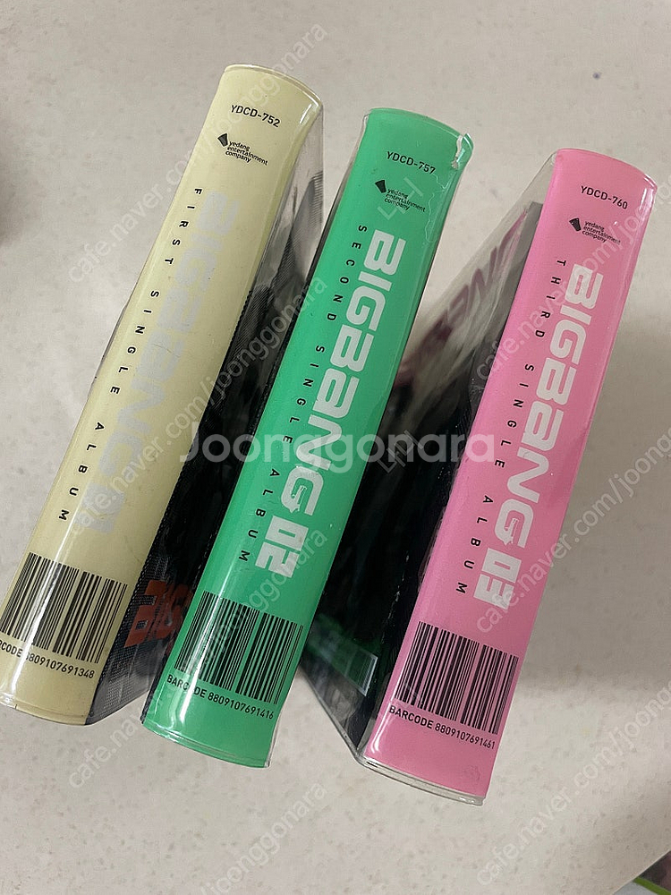 빅뱅 싱글 1집,2집,3집--6