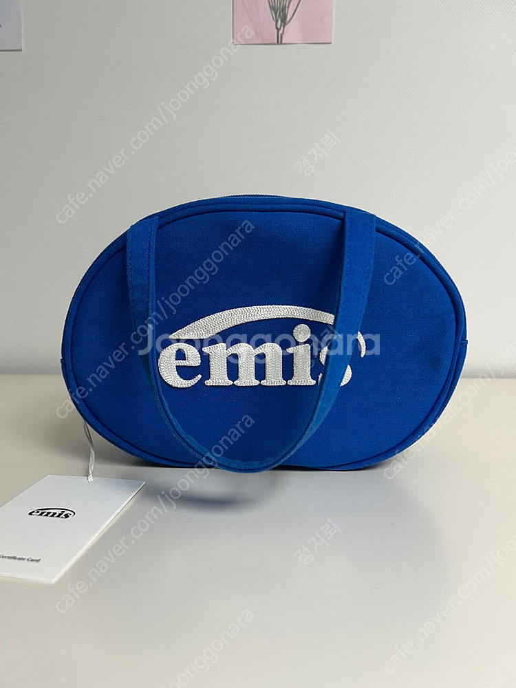 emis 이미스 라운드 미니백 블루--0