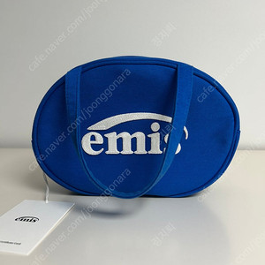 emis 이미스 라운드 미니백 블루