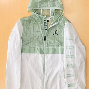 Xl(13-15)160-170사이즈 나이키키즈 조던홀겹윈드러너자켓(N242JK391P) 민트색 정품 주니어