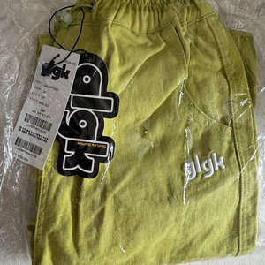 glgk 코튼 조거 팬츠 라임120