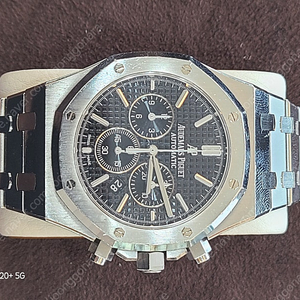 오데마피게 로얄오크 크로노그래프 블랙 41mm