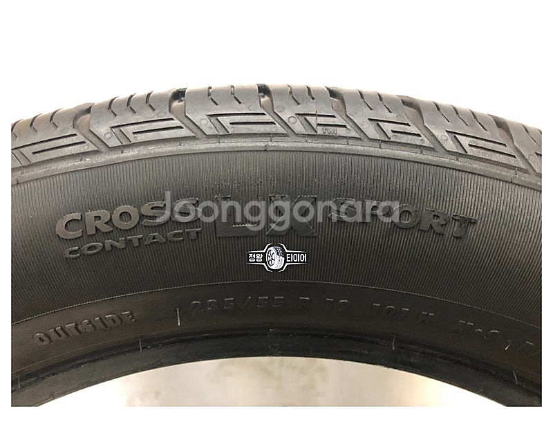 중고타이어 콘티넨탈 LX스포츠 235/55R19 쏘렌토--3
