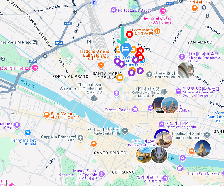 [이탈리아 피렌체 숙소 5월 27 - 29일] Hote...--2