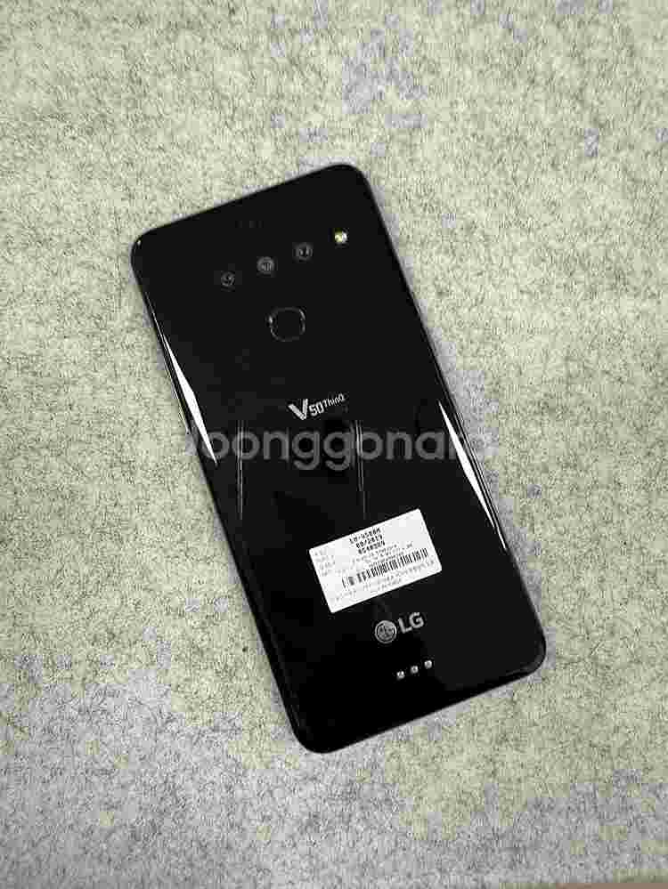 (미파손)LG V50 블랙 128G 깨끗한 A급 가성비...--0
